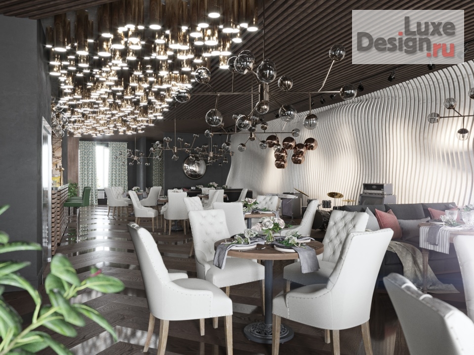 Дизайн интерьера ресторана "Проект ресторана" (фото 2)