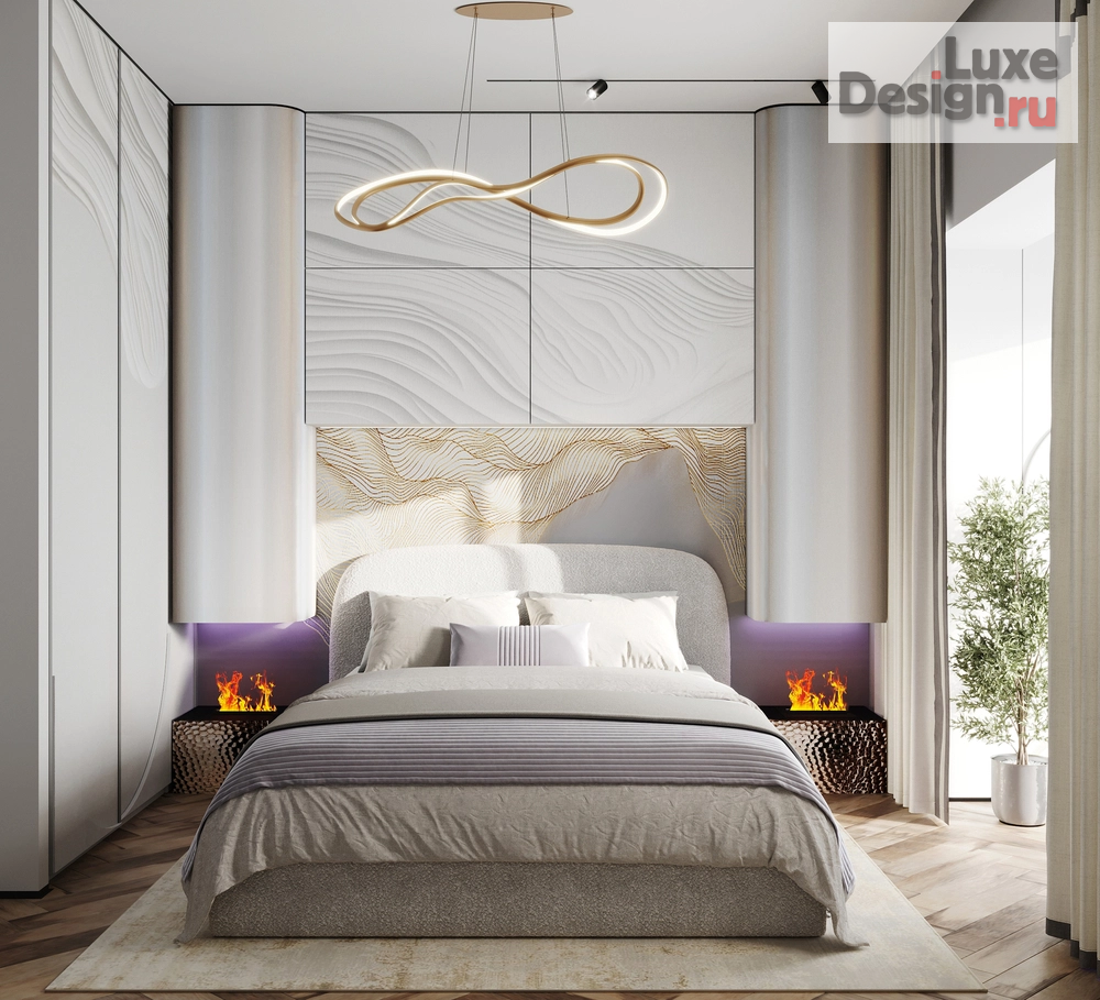 Дизайн интерьера однокомнатной квартиры "Проект 1-комнатной квартиры МЫ МЕЧТАТЕЛИ PROJECT" (фото 11)