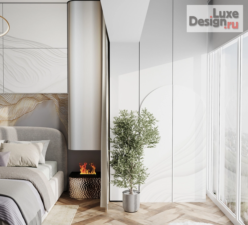 Дизайн интерьера однокомнатной квартиры "Проект 1-комнатной квартиры МЫ МЕЧТАТЕЛИ PROJECT" (фото 16)