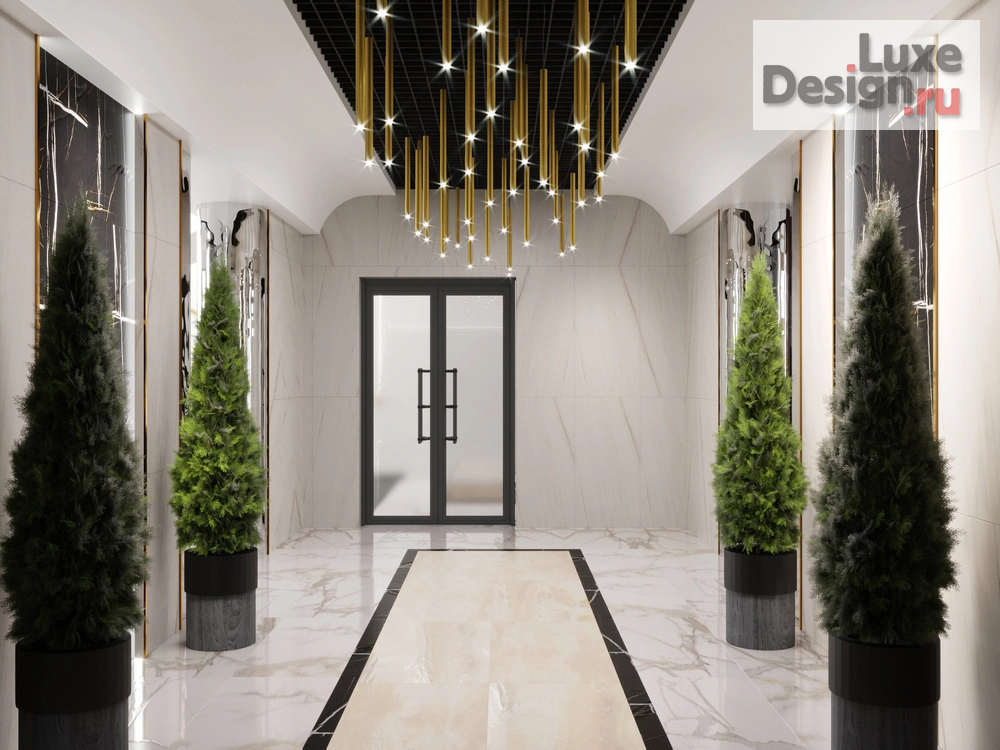 Дизайн интерьера апартаментов "Проект холлов ЖК РЕЗИДЕНЦИЯ №1" (фото 11)