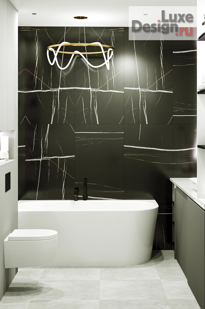 Дизайн интерьера однокомнатной квартиры "Проект 1-комнатной квартиры SPACE FOR TWO." (фото 11)