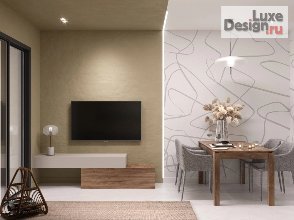 Дизайн интерьера двухкомнатной квартиры "Проект 2-х комнатной квартиры " (фото 17)