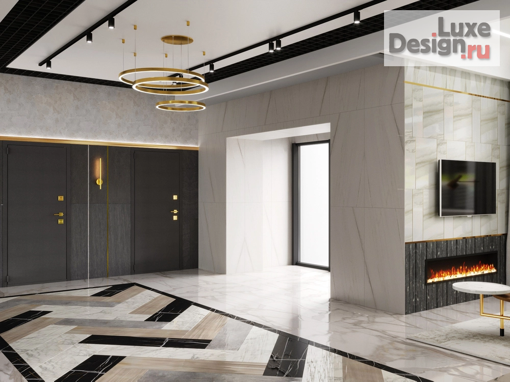 Дизайн интерьера апартаментов "Проект холлов ЖК РЕЗИДЕНЦИЯ №1" (фото 12)