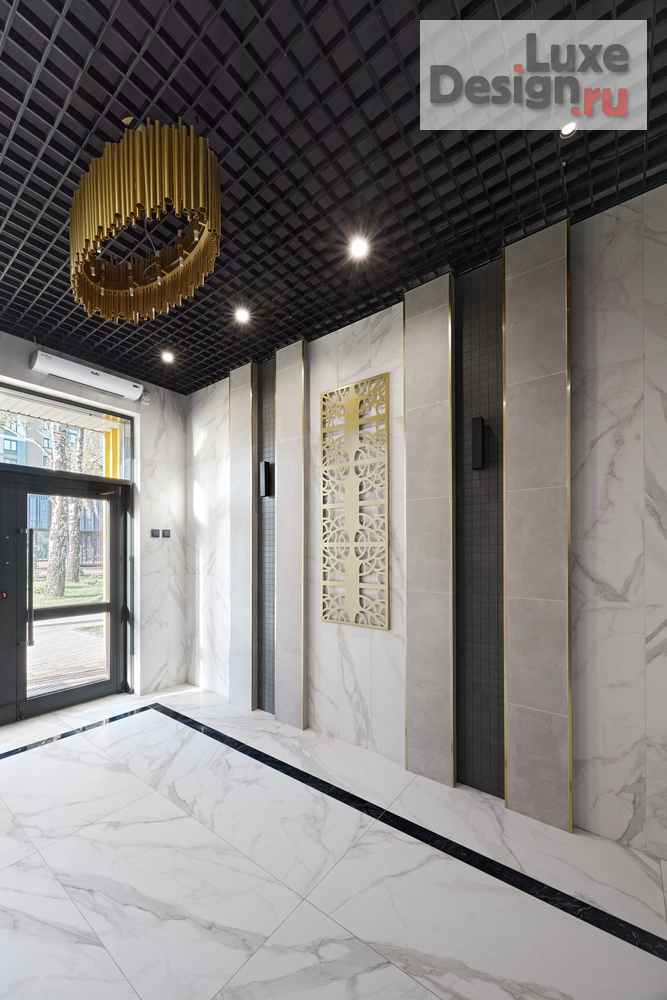 Дизайн интерьера апартаментов "Проект холлов ЖК РЕЗИДЕНЦИЯ ГРИН ПАРК " (фото 12)