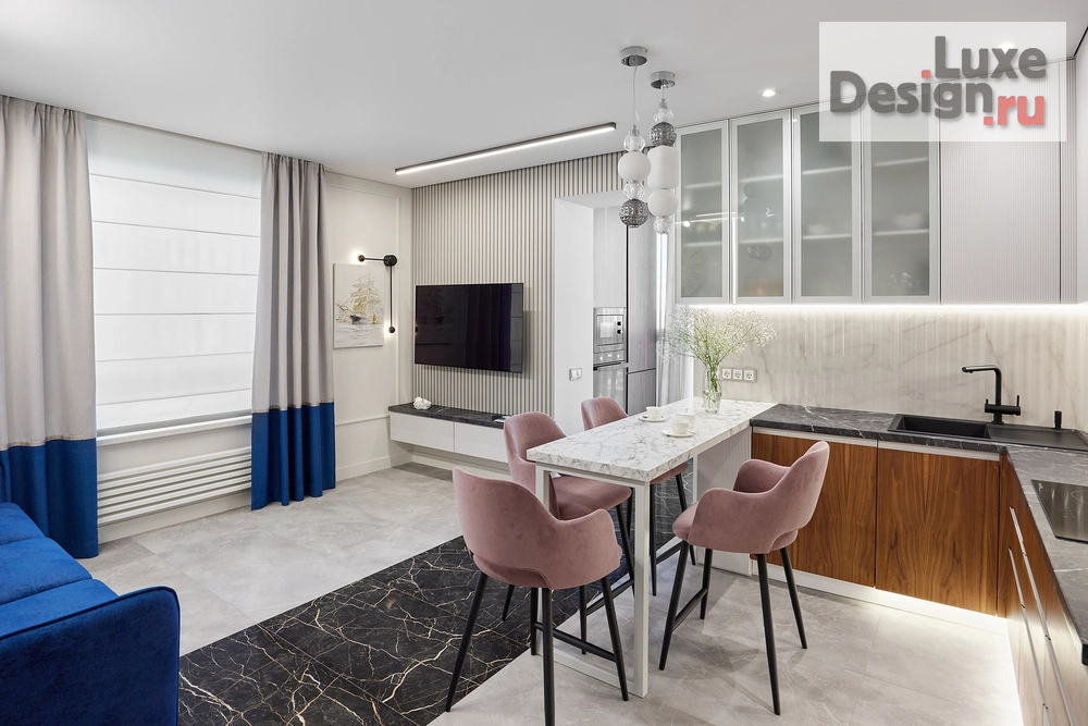 Дизайн интерьера двухкомнатной квартиры "Проект 2-комнатной квартиры LIFE LOVE SHINE" (фото 12)