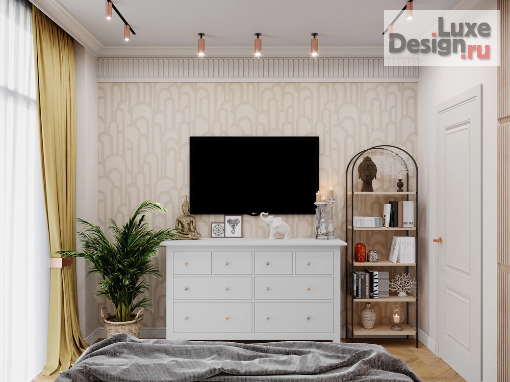 Дизайн интерьера трехкомнатной квартиры "SHANTI VIBE – проект 3х-комнатной квартиры." (фото 12)