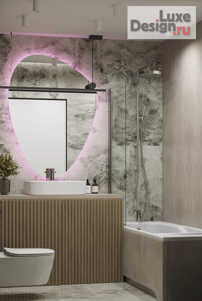 Дизайн интерьера однокомнатной квартиры "Проект 1-комнатной квартиры в Мегаполис-парке" (фото 11)