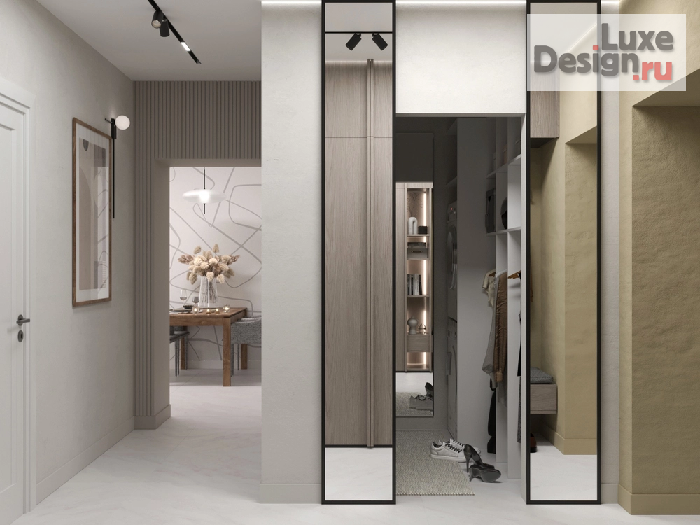 Дизайн интерьера двухкомнатной квартиры "Проект 2-х комнатной квартиры " (фото 13)