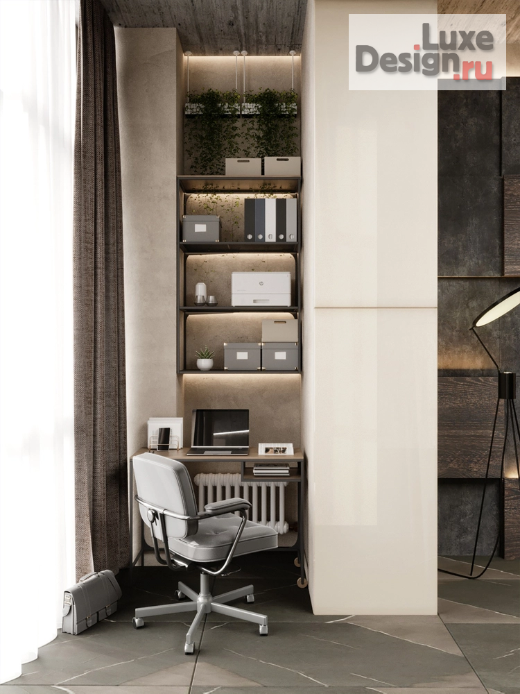 Дизайн интерьера двухкомнатной квартиры "Проект 2-комнатной квартиры NE GOLD PROJECT." (фото 16)