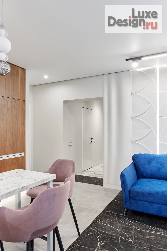 Дизайн интерьера двухкомнатной квартиры "Проект 2-комнатной квартиры LIFE LOVE SHINE" (фото 16)