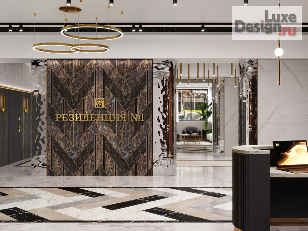 Дизайн интерьера апартаментов "Проект холлов ЖК РЕЗИДЕНЦИЯ №1" (фото 17)