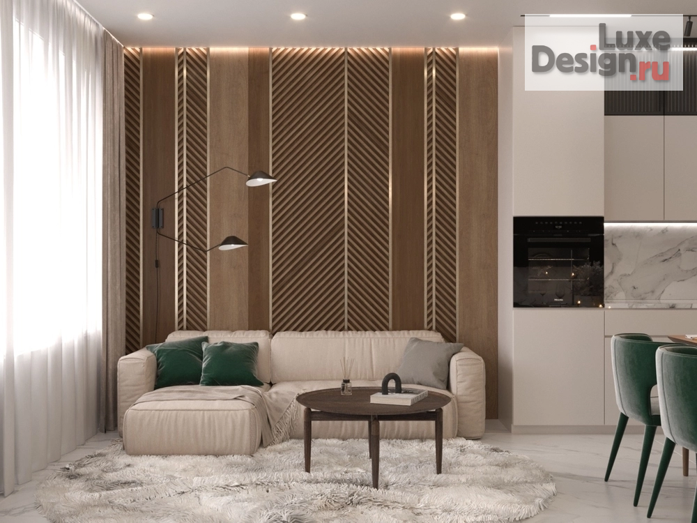 Дизайн интерьера трехкомнатной квартиры "Дизайн-проект 3-комнатной квартиры" (фото 18)