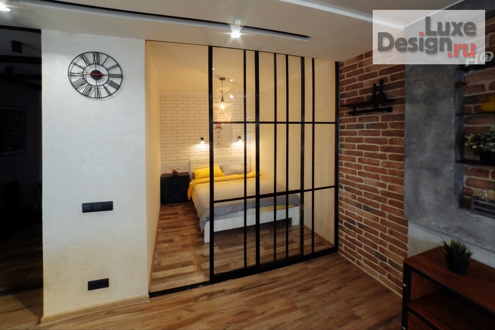 Дизайн интерьера однокомнатной квартиры "Проект 1-комнатной квартиры LITE LOFT" (фото 19)