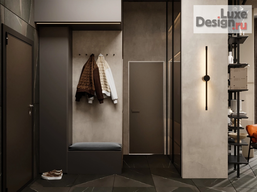 Дизайн интерьера двухкомнатной квартиры "Проект 2-комнатной квартиры NE GOLD PROJECT." (фото 19)