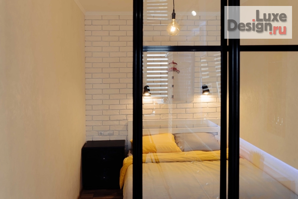 Дизайн интерьера однокомнатной квартиры "Проект 1-комнатной квартиры LITE LOFT" (фото 20)