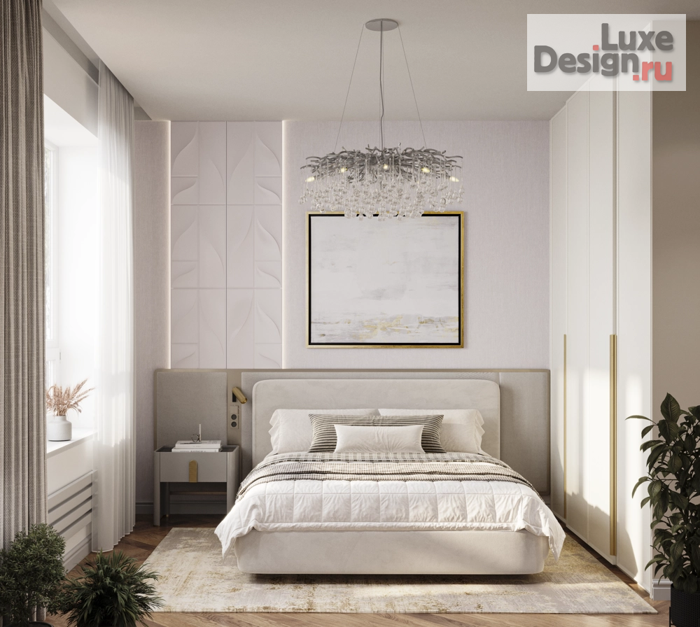 Дизайн интерьера четырехкомнатной квартиры "Ппроект квартиры THE WHITE SAVANNAH" (фото 16)