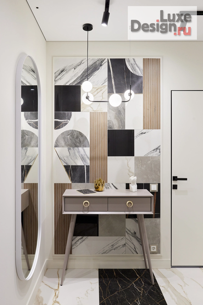 Дизайн интерьера двухкомнатной квартиры "Проект 2-комнатной квартиры LIFE LOVE SHINE" (фото 1)