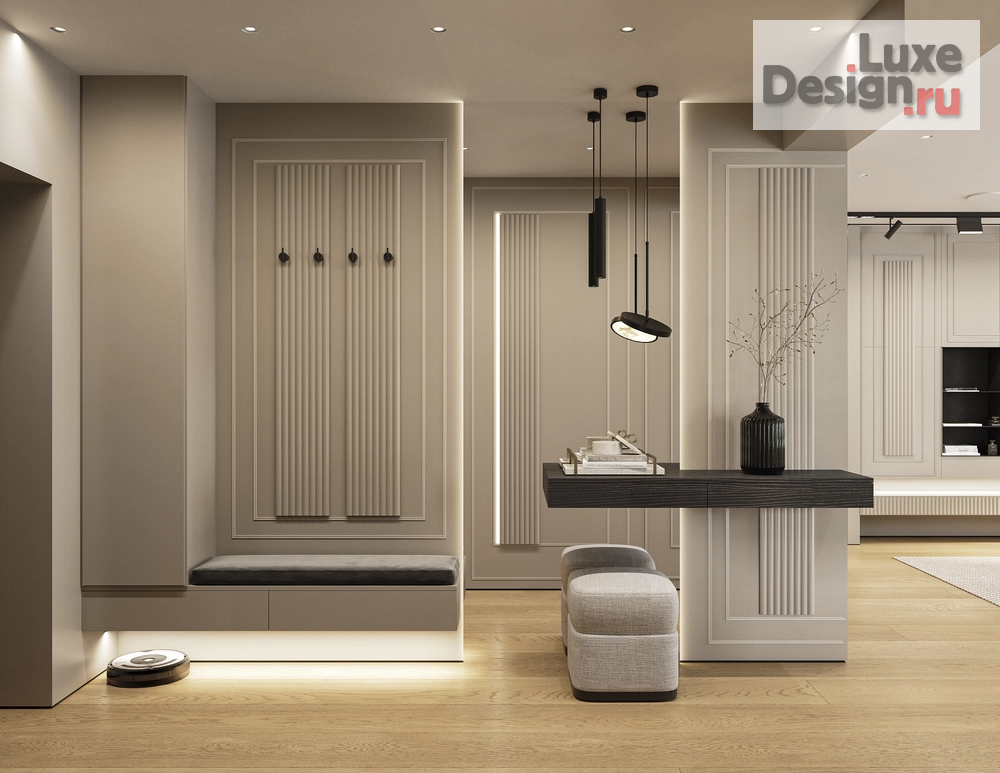 Дизайн интерьера двухкомнатной квартиры "NUMBER 111" (фото 3)