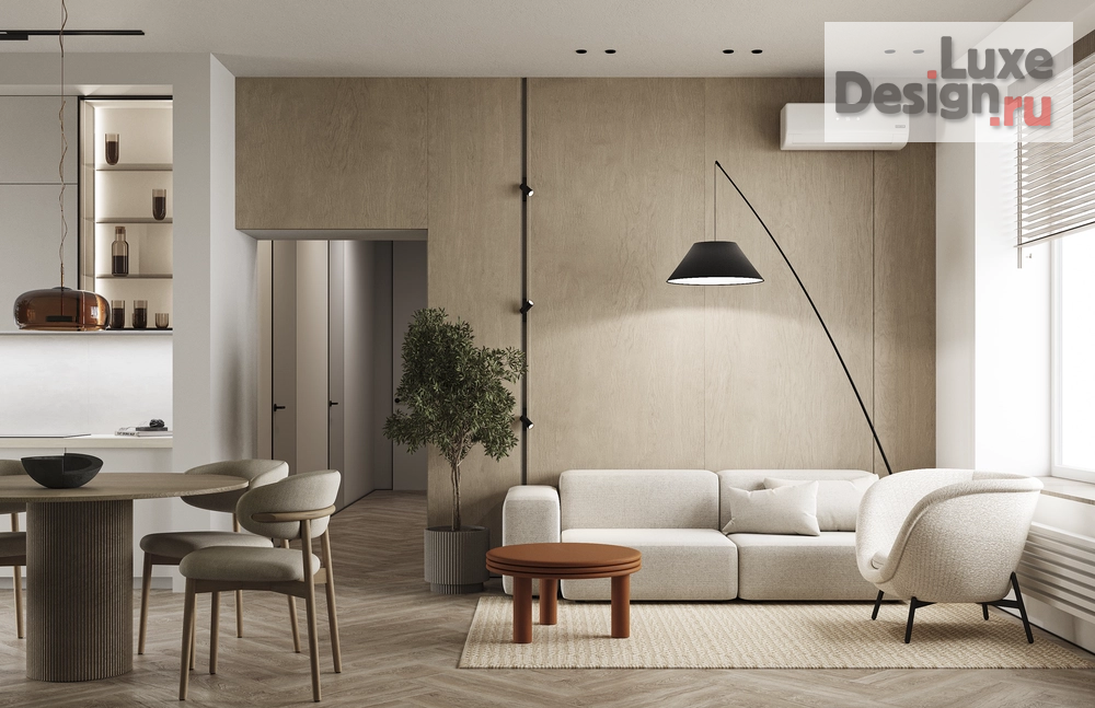 Дизайн интерьера двухкомнатной квартиры "Проект 2-х комнатной квартиры " (фото 3)