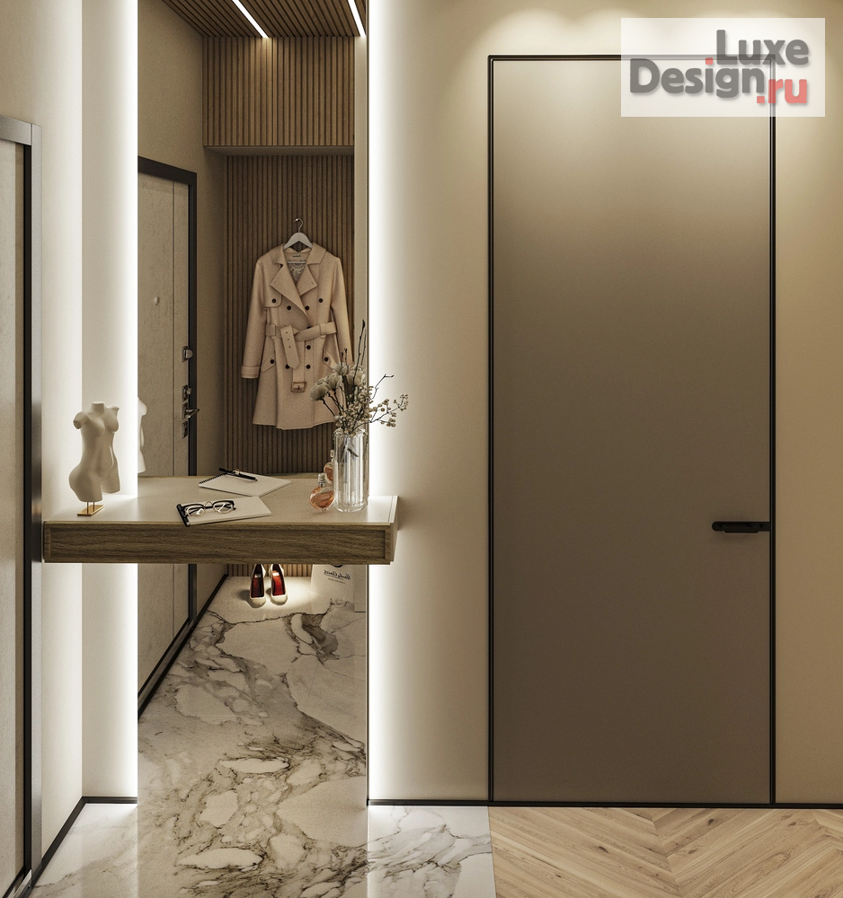 Дизайн интерьера трехкомнатной квартиры "Проект 3-комнатной квартиры THE BEST VERSION PROJECT" (фото 18)