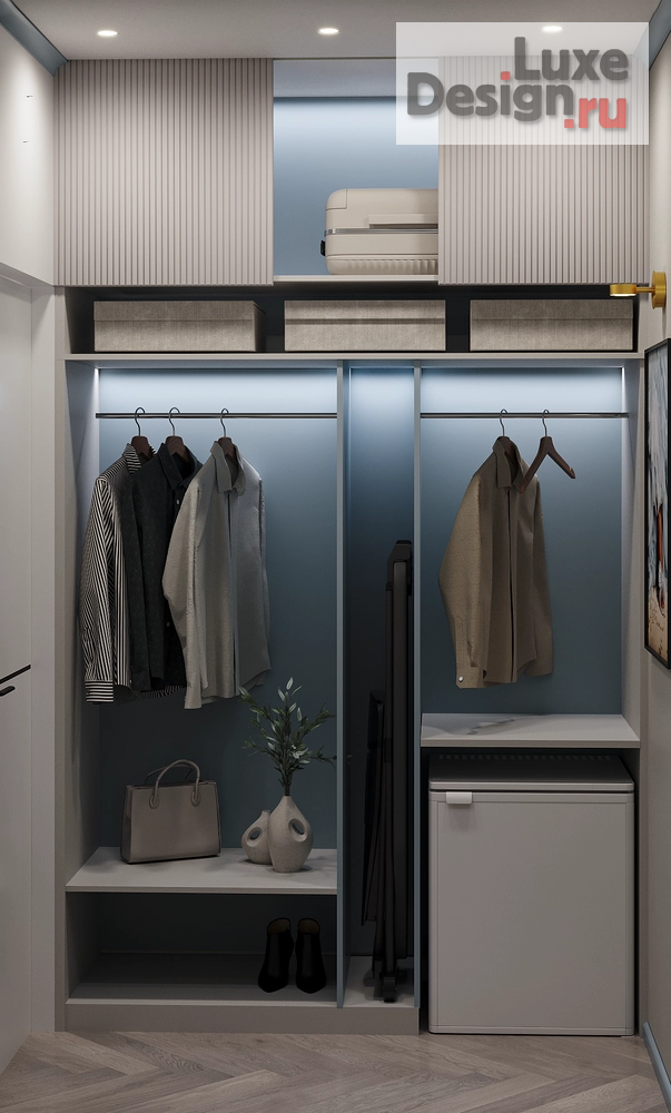 Дизайн интерьера двухкомнатной квартиры "Дизайн-проект 2х-комнатной квартиры НА БЕРЕГУ НЕБА" (фото 24)