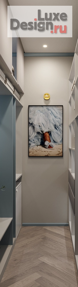 Дизайн интерьера двухкомнатной квартиры "Дизайн-проект 2х-комнатной квартиры НА БЕРЕГУ НЕБА" (фото 26)