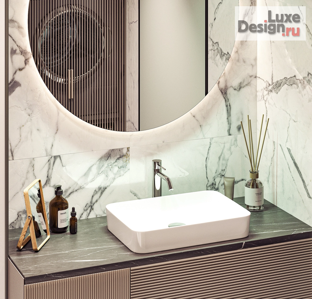 Дизайн интерьера трехкомнатной квартиры "Проект 3-комнатной квартиры THE BEST VERSION PROJECT" (фото 3)