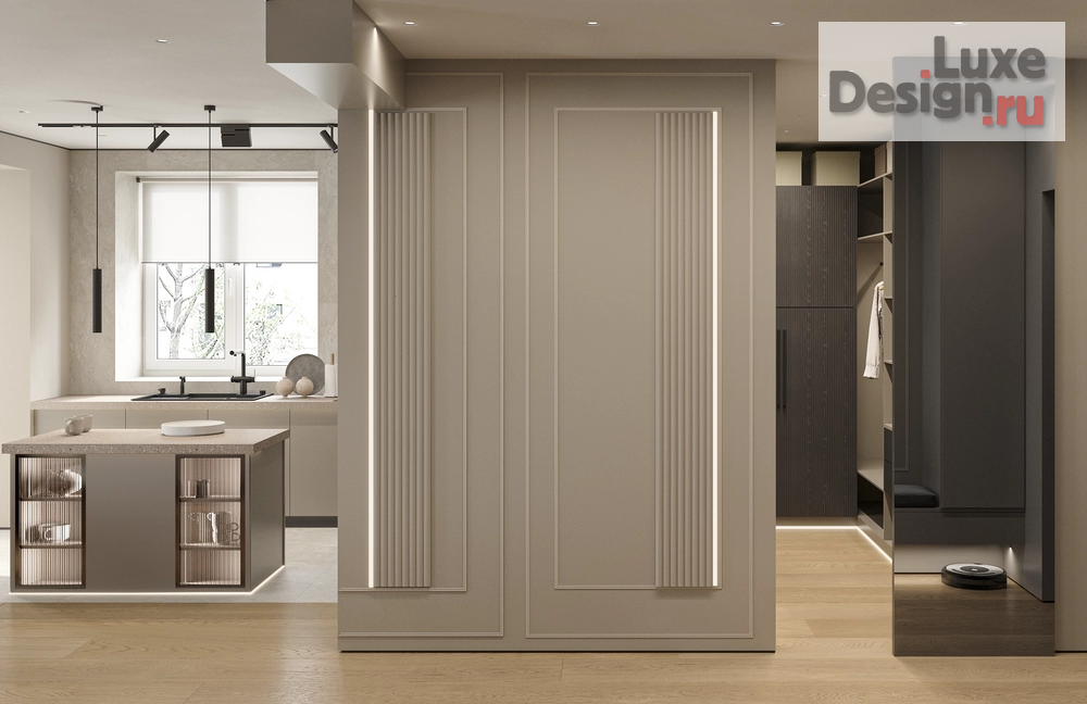 Дизайн интерьера двухкомнатной квартиры "NUMBER 111" (фото 4)