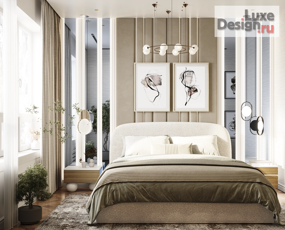 Дизайн интерьера четырехкомнатной квартиры "Ппроект квартиры THE WHITE SAVANNAH" (фото 11)