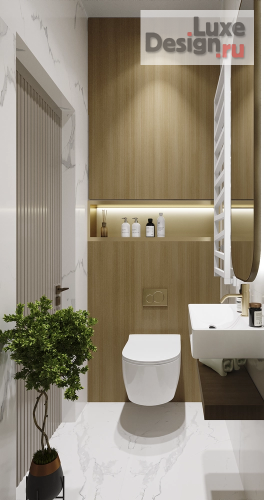 Дизайн интерьера четырехкомнатной квартиры "Ппроект квартиры THE WHITE SAVANNAH" (фото 31)