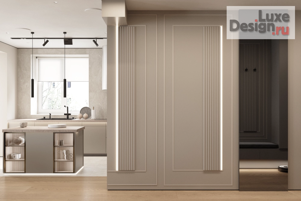 Дизайн интерьера двухкомнатной квартиры "NUMBER 111" (фото 5)