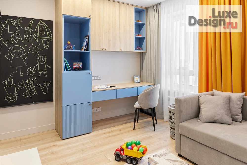 Дизайн интерьера двухкомнатной квартиры "Проект 2-комнатной квартиры LIFE LOVE SHINE" (фото 27)