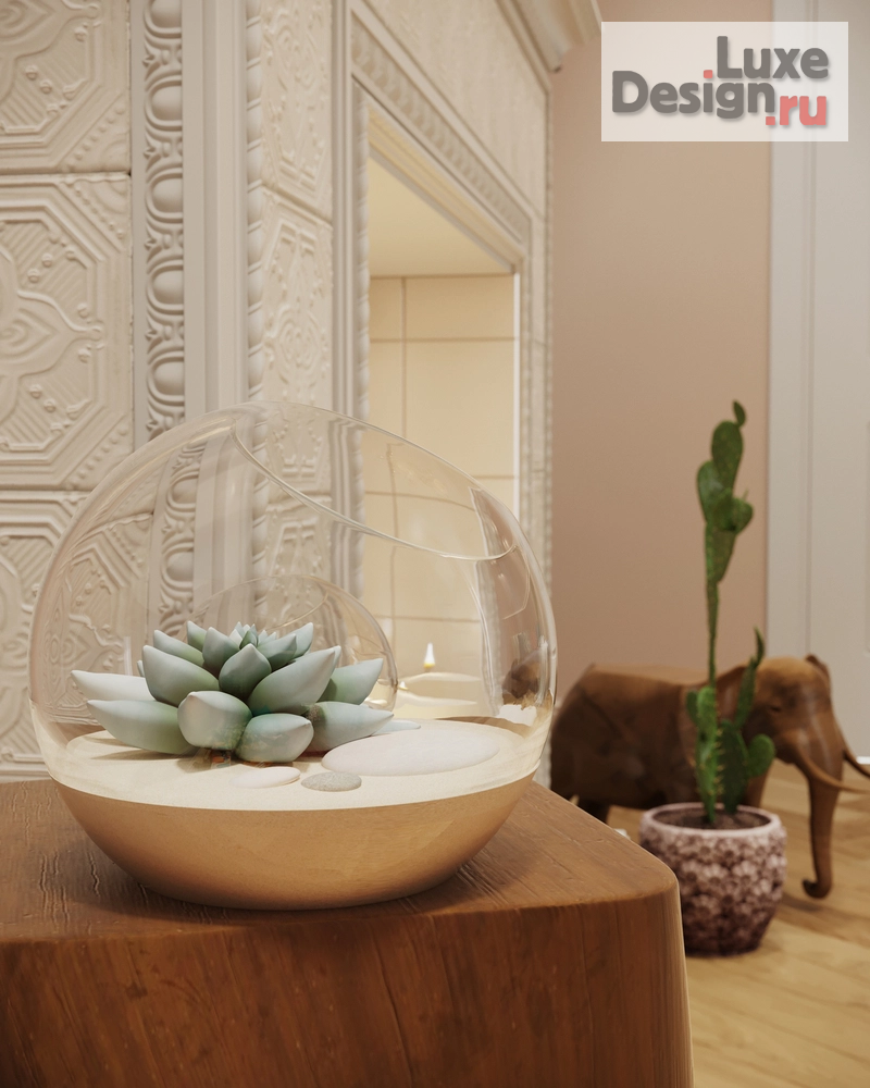 Дизайн интерьера трехкомнатной квартиры "SHANTI VIBE – проект 3х-комнатной квартиры." (фото 21)