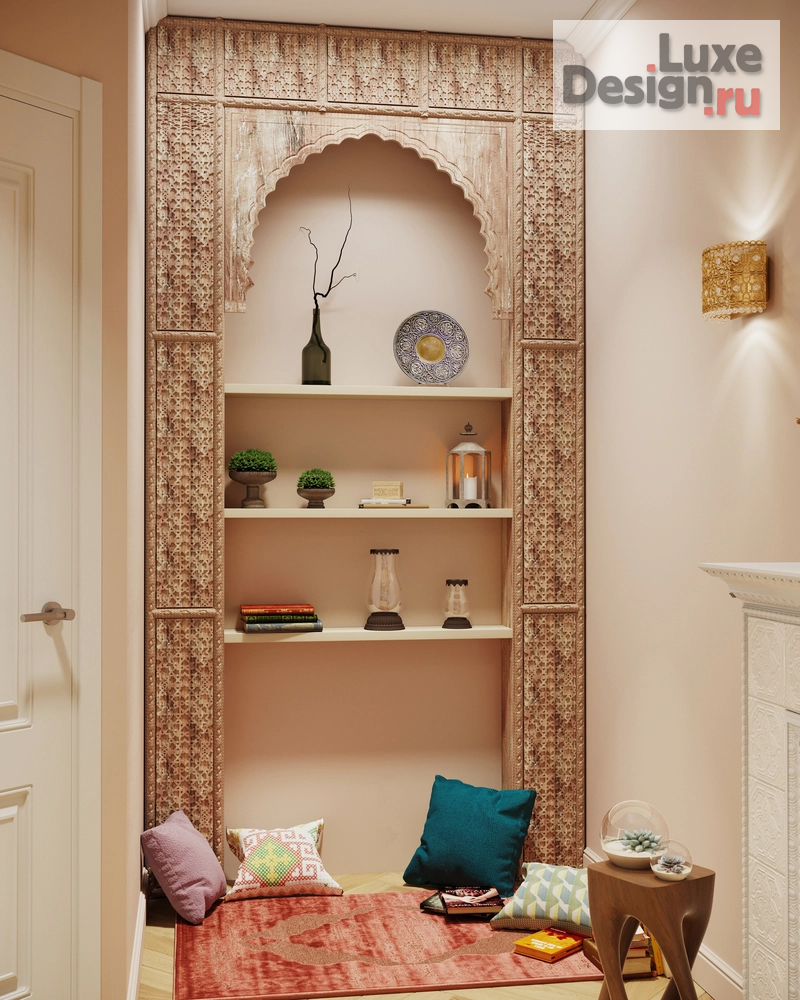 Дизайн интерьера трехкомнатной квартиры "SHANTI VIBE – проект 3х-комнатной квартиры." (фото 23)