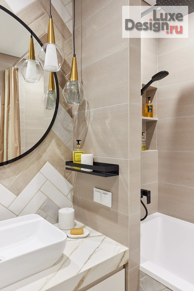 Дизайн интерьера двухкомнатной квартиры "Проект 2-комнатной квартиры LIFE LOVE SHINE" (фото 30)