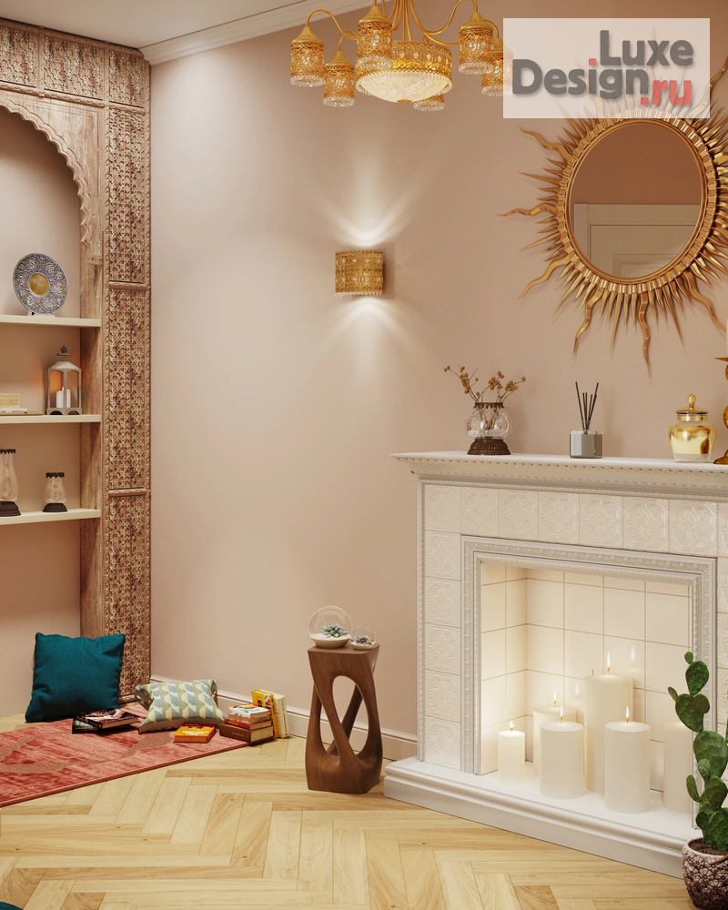 Дизайн интерьера трехкомнатной квартиры "SHANTI VIBE – проект 3х-комнатной квартиры." (фото 25)