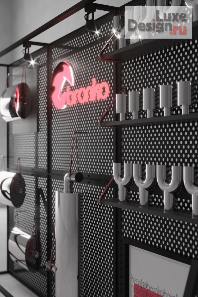 Дизайн интерьера шоу-рума "Фирменные стенды BRONKO" (фото 5)