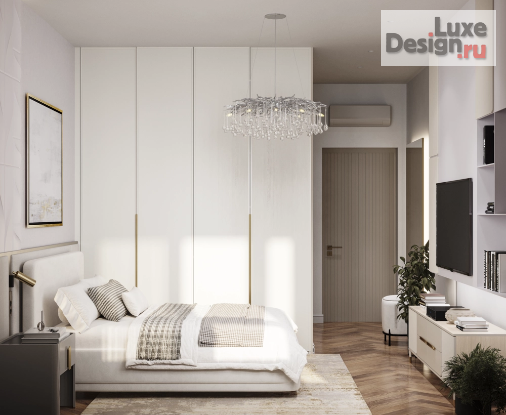 Дизайн интерьера четырехкомнатной квартиры "Ппроект квартиры THE WHITE SAVANNAH" (фото 18)