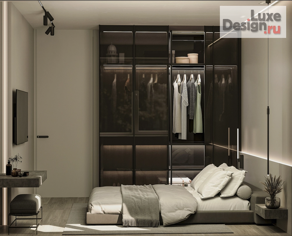 Дизайн интерьера однокомнатной квартиры "Проект 1-комнатной квартиры SPACE FOR TWO." (фото 4)