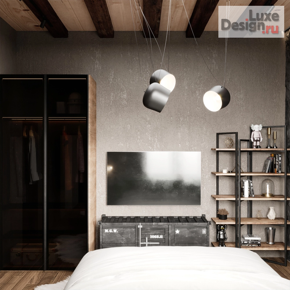 Дизайн интерьера двухкомнатной квартиры "Проект 2-комнатной квартиры NE GOLD PROJECT." (фото 4)