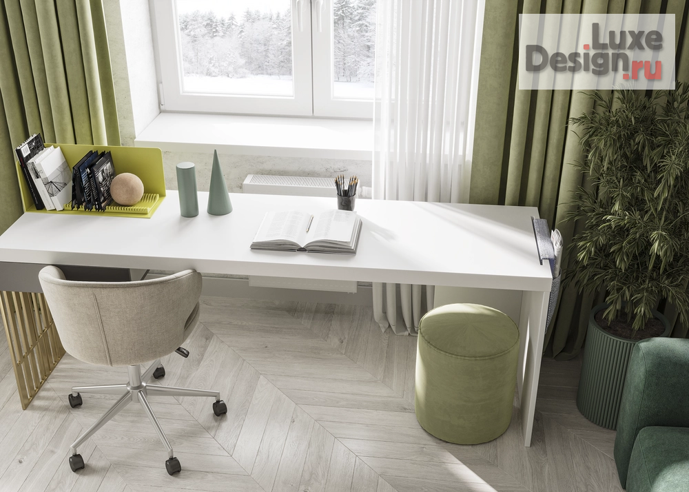 Дизайн интерьера детской "Дизайн-проект детской комнаты" (фото 4)