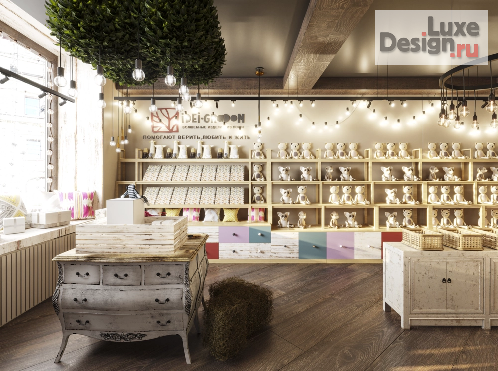 Дизайн интерьера бутика "Дизайн-проект магазина подарков "ЧУДЕСНОЕ РЯДОМ"" (фото 5)