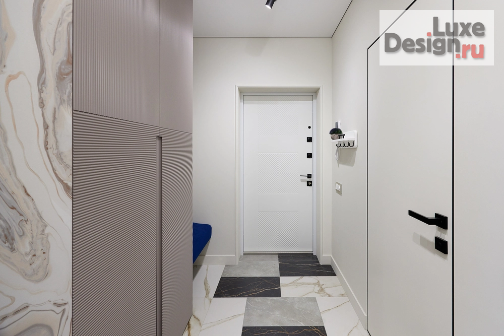 Дизайн интерьера двухкомнатной квартиры "Проект 2-комнатной квартиры LIFE LOVE SHINE" (фото 4)