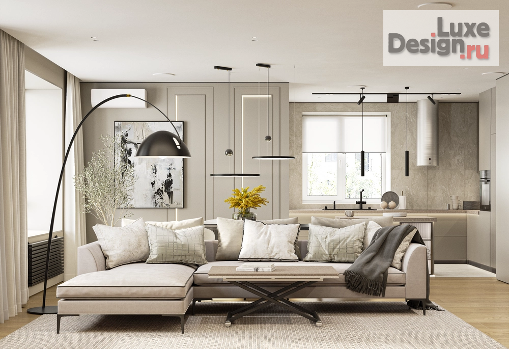 Дизайн интерьера двухкомнатной квартиры "NUMBER 111" (фото 8)