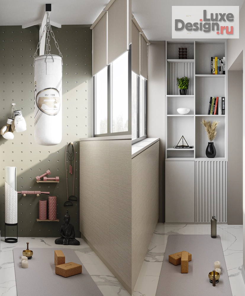 Дизайн интерьера четырехкомнатной квартиры "Ппроект квартиры THE WHITE SAVANNAH" (фото 5)