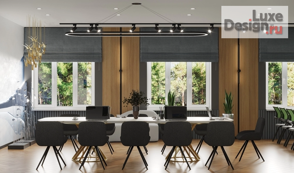 Дизайн интерьера офиса "Проект конференц-зала СЭП." (фото 7)