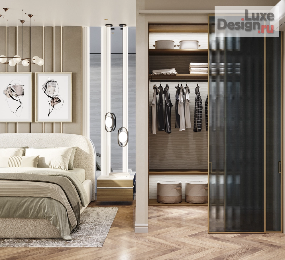 Дизайн интерьера четырехкомнатной квартиры "Ппроект квартиры THE WHITE SAVANNAH" (фото 14)