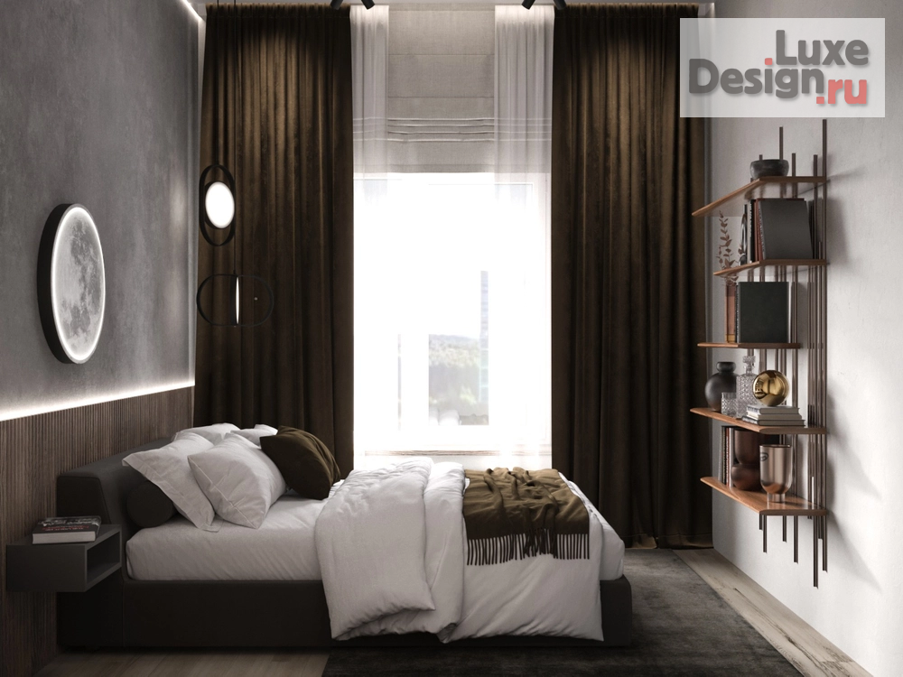 Дизайн интерьера однокомнатной квартиры "Проект 1-комнатной квартиры MINIMALISM & LOFT" (фото 8)