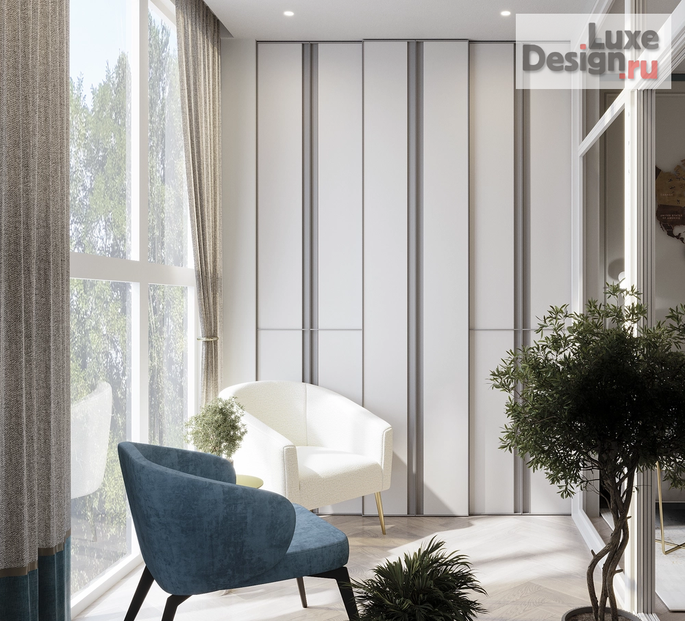 Дизайн интерьера двухкомнатной квартиры "Дизайн-проект 2х-комнатной квартиры НА БЕРЕГУ НЕБА" (фото 7)