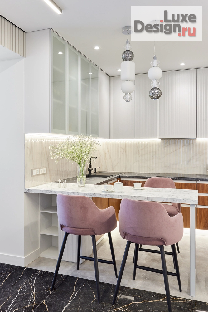 Дизайн интерьера двухкомнатной квартиры "Проект 2-комнатной квартиры LIFE LOVE SHINE" (фото 8)